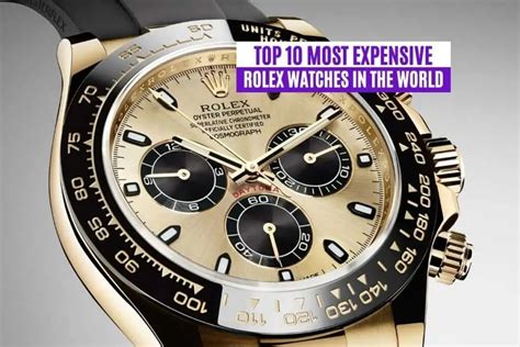 expensive rolex ever|Rolex watches highest price.